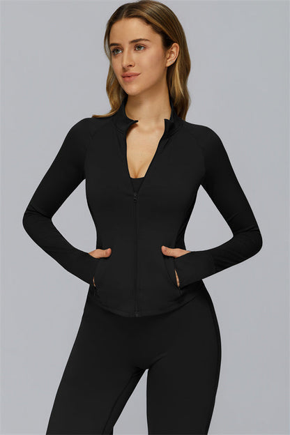 The Radiance Pure Zip Jacket
