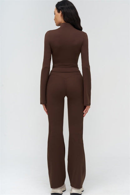 The BoldFit Jacket Flared Leggings 2-Piece Set