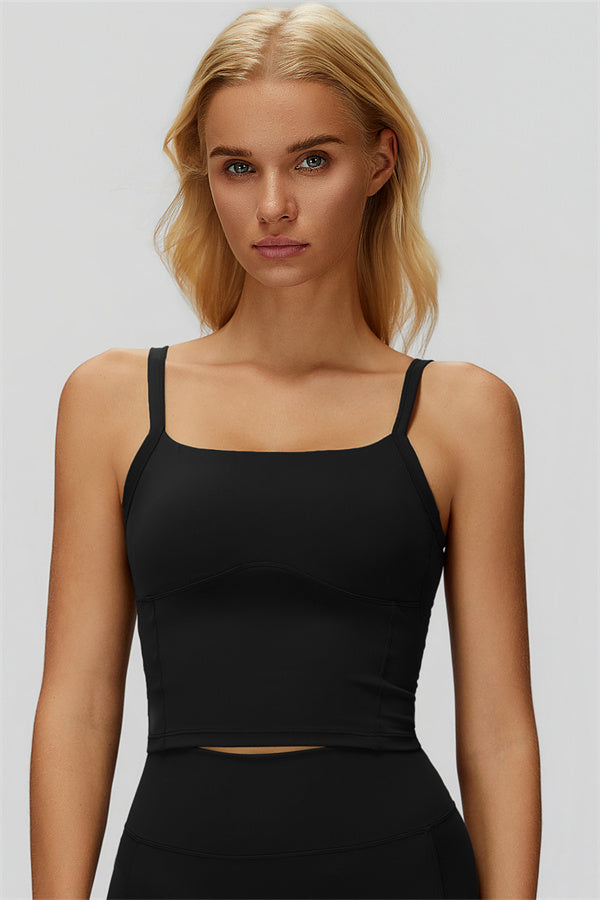 The Fyra Crop Tank Shorts 2-Piece Set