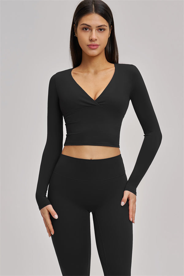 The Swoon Long Sleeve Crop top