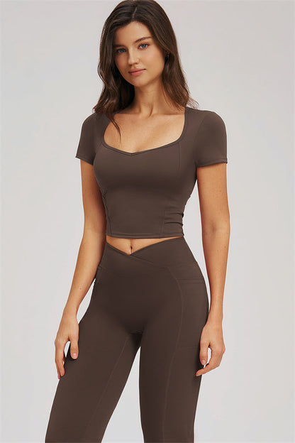 The Sizzle T-shirt Flared Leggings 2-Piece Set