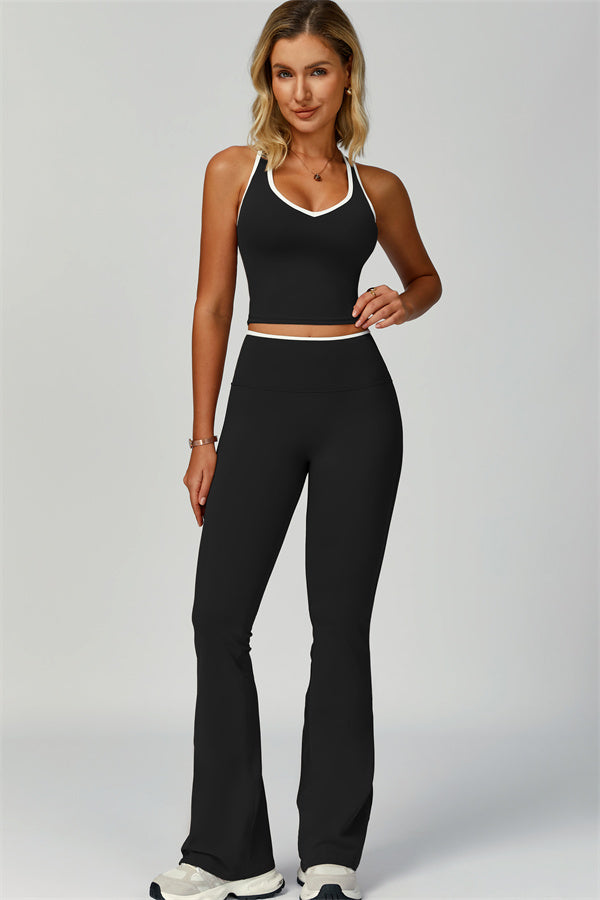 The Quest Tank Flared Leggings 2-Piece Set