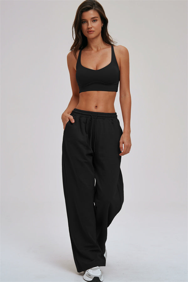 The Kinetic Cross Back Sports Bra