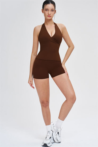 The Stride Crop Top Isabella Shorts 2-Piece Set