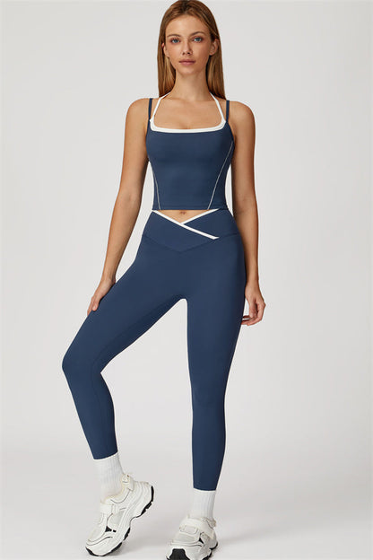 The Radiant Crop Top Leggings 2-Piece Set