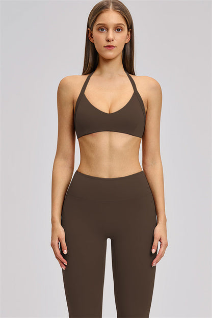 The Zestful Sports Bra Flared Leggings 2-Piece Set