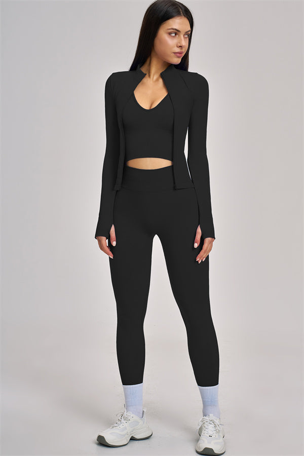 The Vision Jacket Tank Top Leggings 3-Piece Set