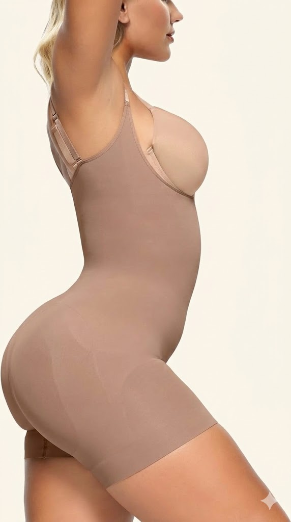 Open-Bust Shapewear Bodysuit | Tummy Control & Butt Lifter