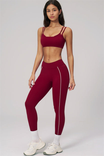 The Clarity Dual Strap Sports Bra Leggings 2-Piece Set