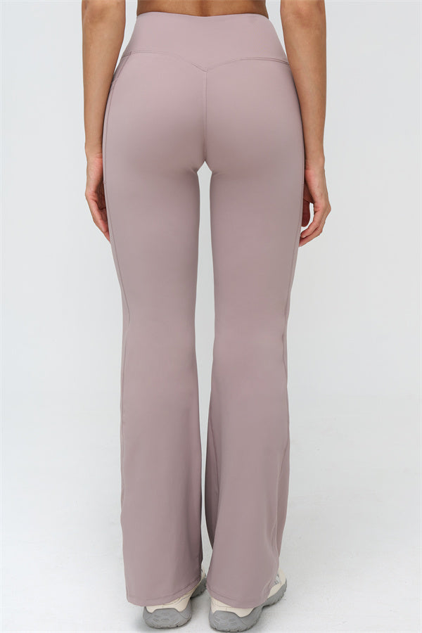 The BoldFit Crop Top Flared Leggings 2-Piece Set