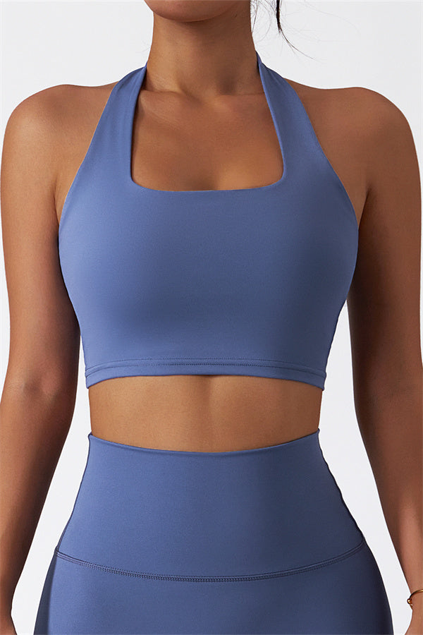 The Seraphine Halter Crop Top