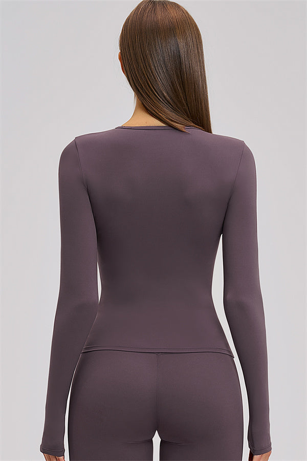 The Dynamic Long Sleeve T-shirt Straight Leg Pants 2-Piece Set