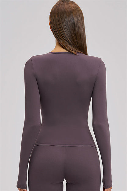 The Dynamic Long Sleeve T-shirt Straight Leg Pants 2-Piece Set