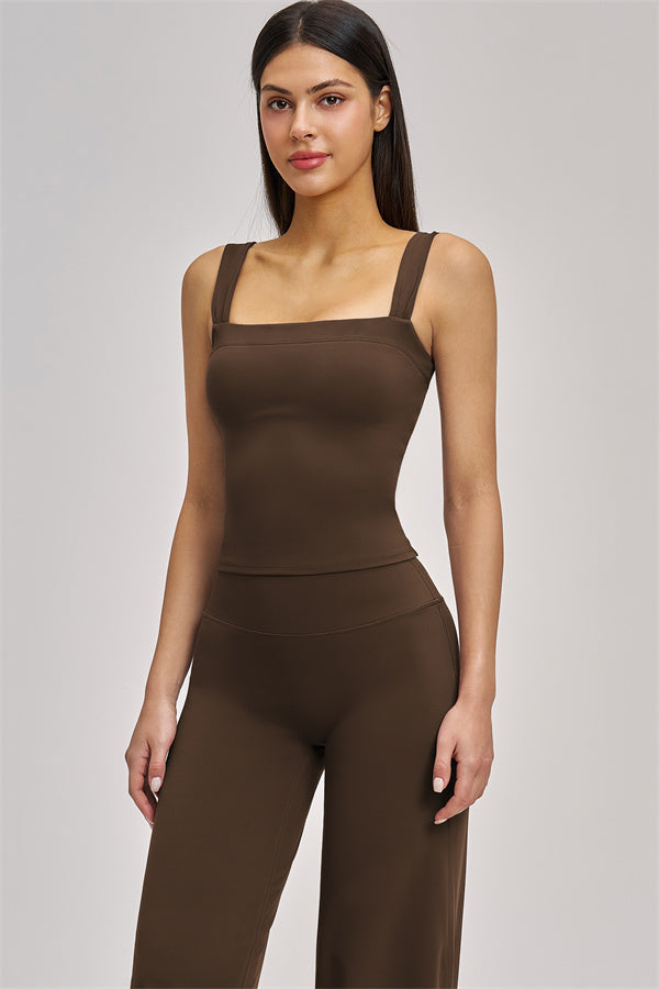 The Swoon Tank Top Flared Leggings 2-Piece Set