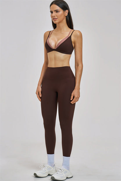 The Seraphine Layered V Sports Bra
