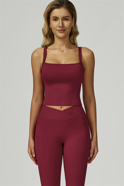 The Flourish Crop Tank Leggings 2-Piece Set