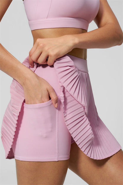 The Balance Sports Bra Tennis Skirt 2-Piece Set