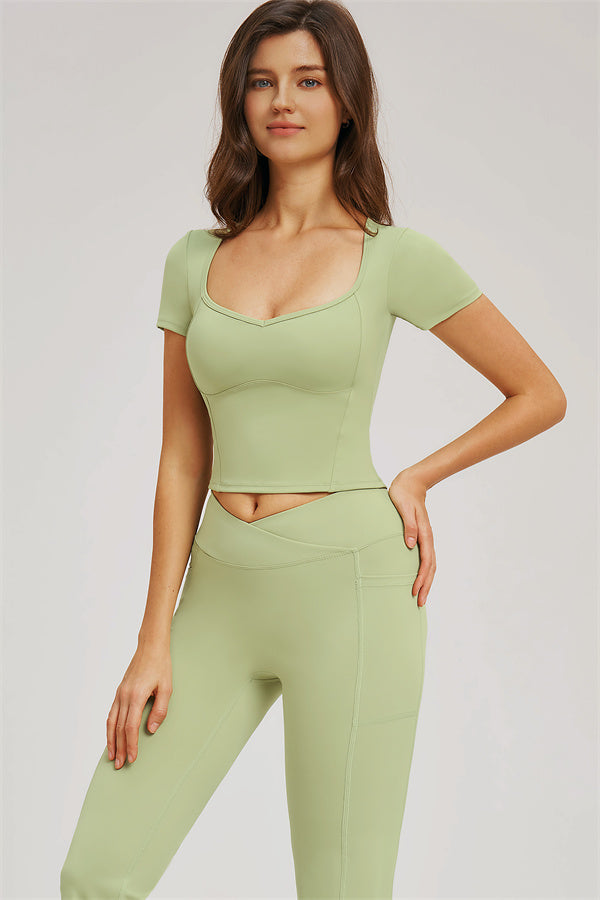 The Sizzle T-shirt Flared Leggings 2-Piece Set