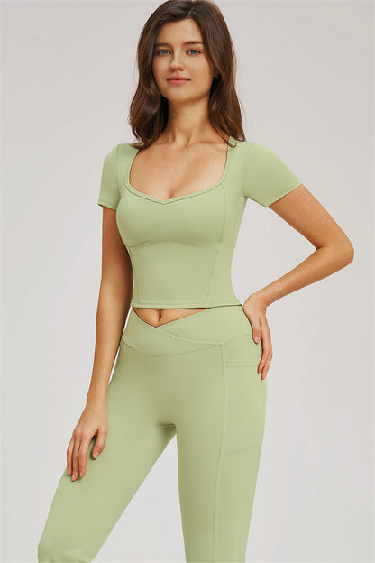 The Sizzle T-shirt Flared Leggings 2-Piece Set