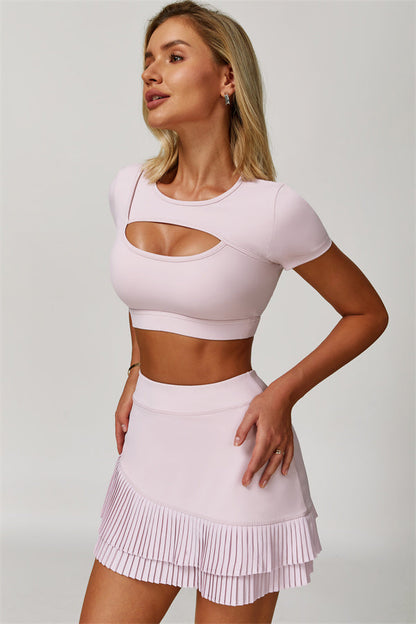 The Lavish Cut-out Crop Top