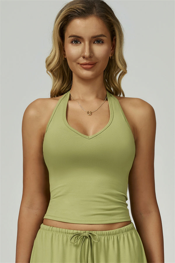 The Sprint Halter Tank Top Sweatpants 2-Piece Set
