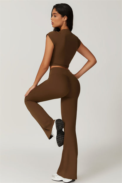 The Sophia T-shirt Flares 2-Piece Set