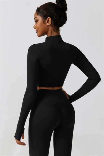 Juno Star Jacket Sports Bra Leggings 3-Piece Set