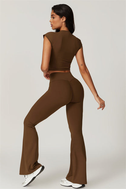 The Sophia T-shirt Flares 2-Piece Set