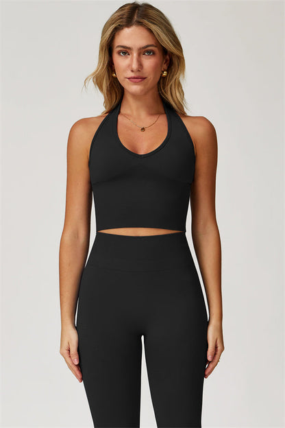 The Delight Halter Top Leggings 2-Piece Set
