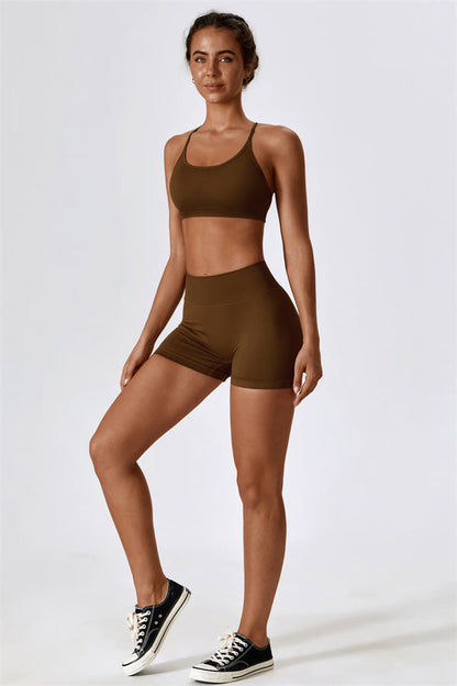 Nova Luxe Sports Bra Shorts 2-Piece Set