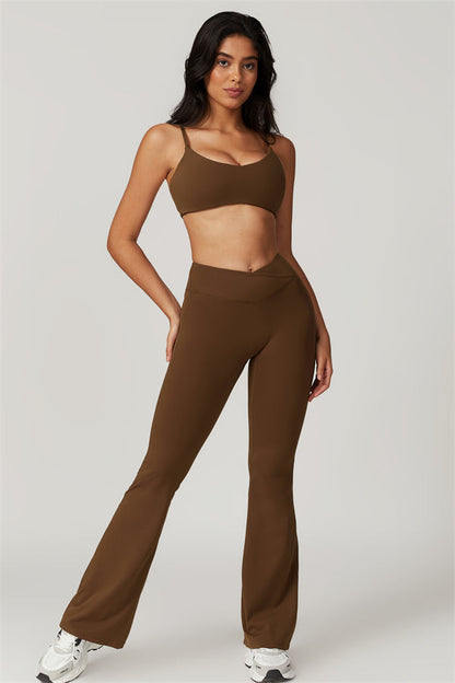 The Sophia Sports Bra Flares 2-Piece Set