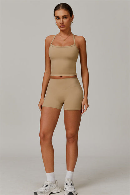 Athena Celeste Crop Vest