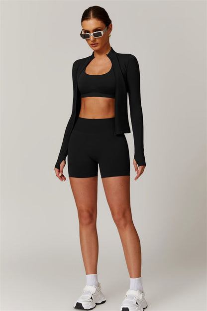 The Blossom Jacket Shorts 2-Piece Set