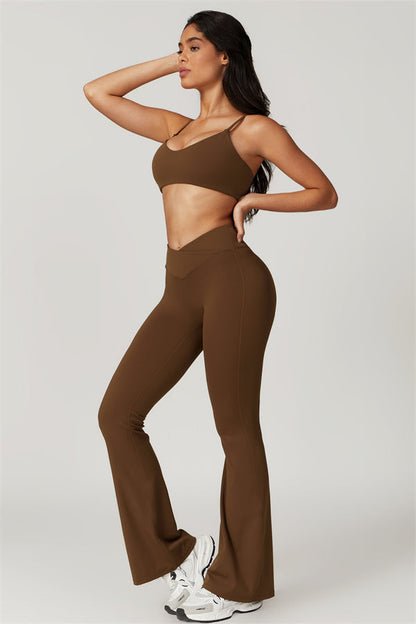 The Sophia Sports Bra Flares 2-Piece Set