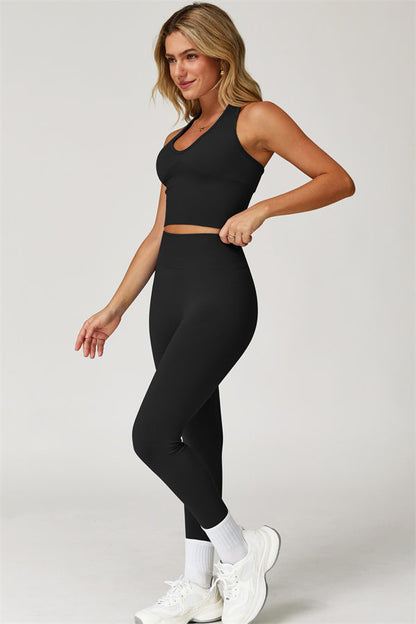 The Delight Halter Top Leggings 2-Piece Set