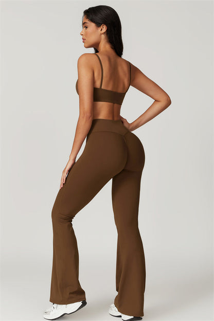The Sophia Sports Bra Flares 2-Piece Set