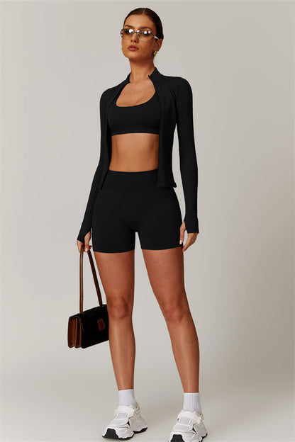 The Blossom Jacket Shorts 2-Piece Set