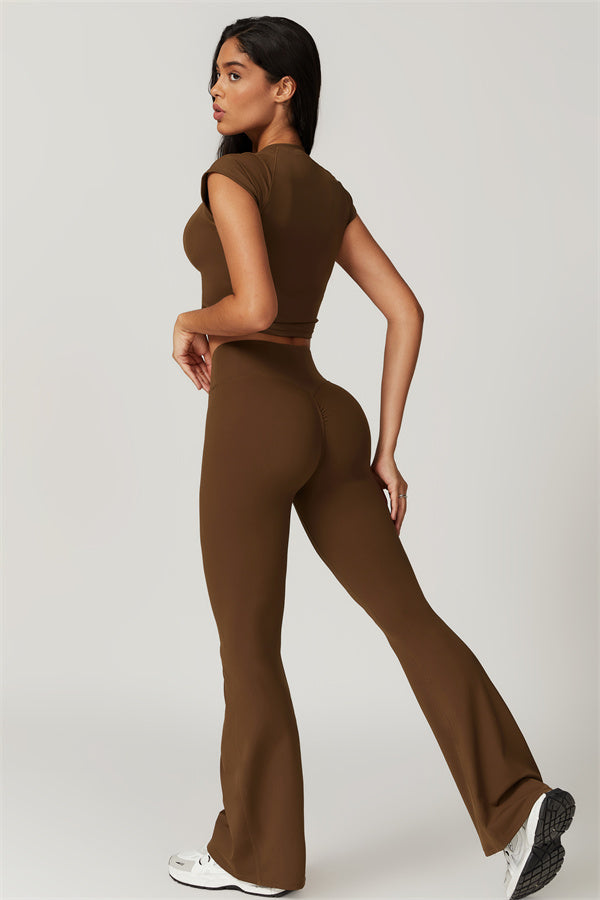 The Sophia T-shirt Flares 2-Piece Set