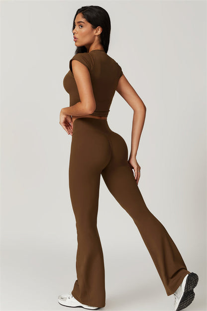 The Sophia T-shirt Flares 2-Piece Set