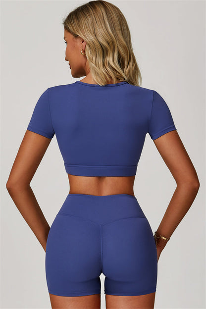 The Lavish Cut-out Crop Top