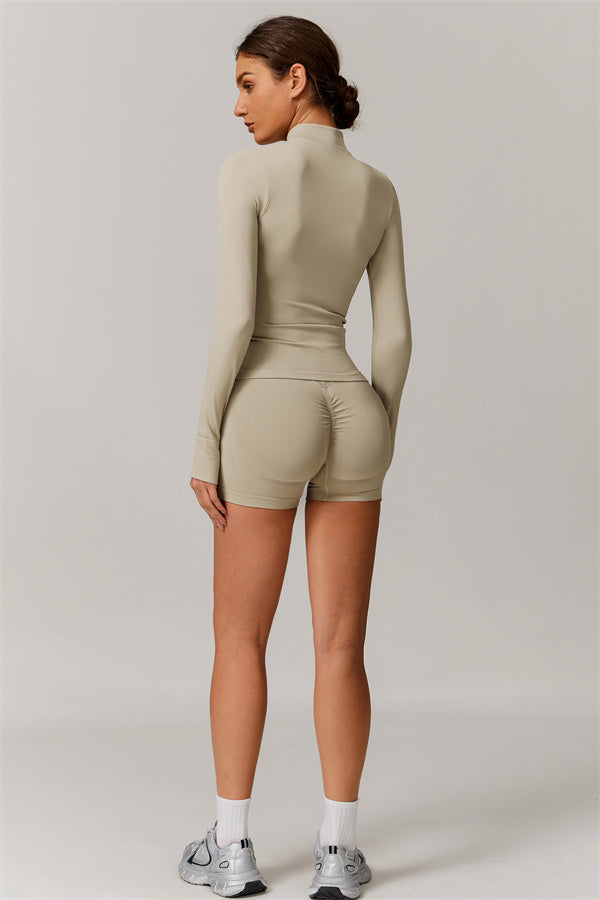 The Nova Luxe Jacket Shorts 2-Piece Set