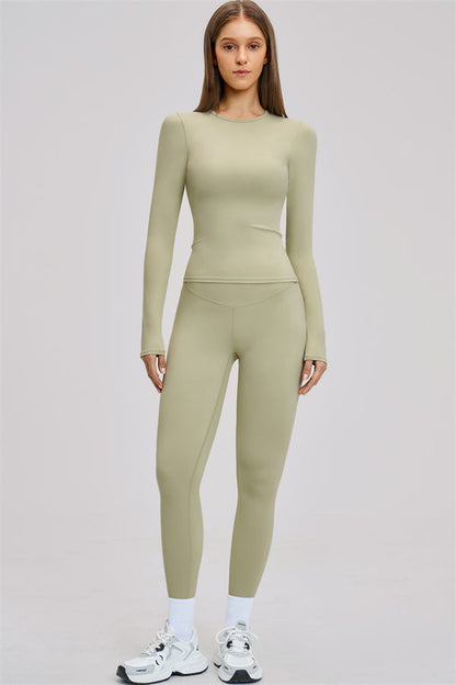 The Dynamic Long Sleeve T-shirt Leggings 2-Piece Set