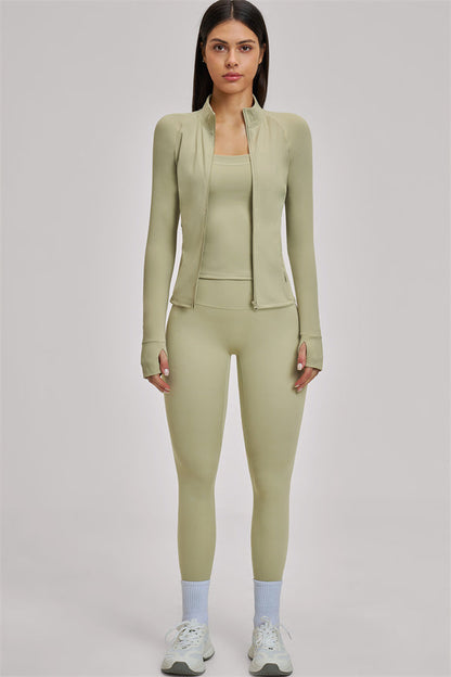 The Swoon Jacket Tank Top Leggings 3-Piece Set