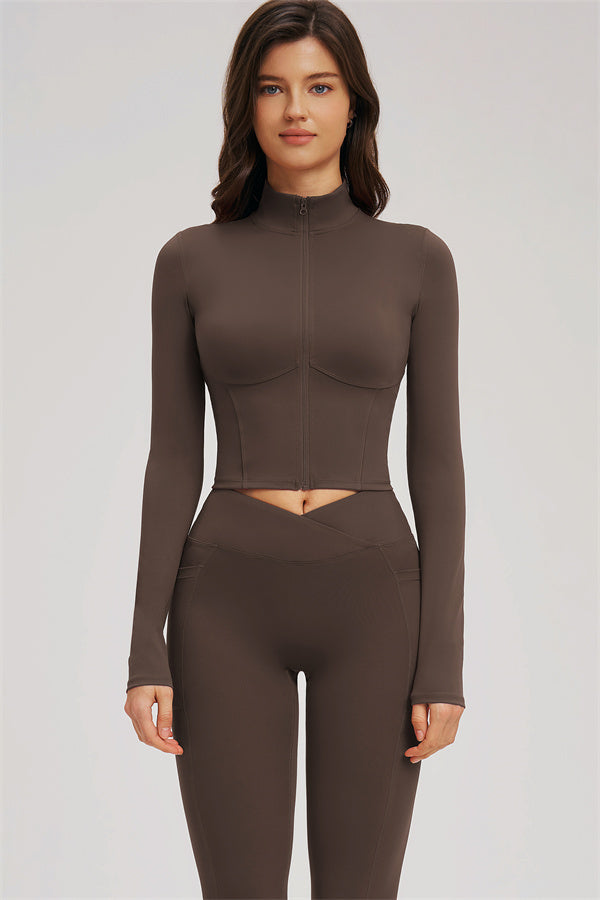 The Sizzle Zip Jacket Leggings 2-Piece Set