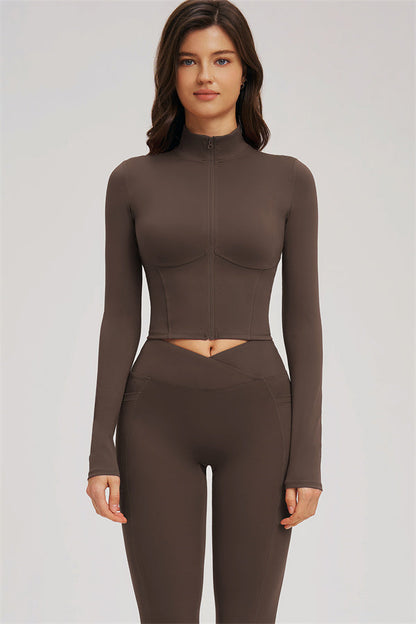 The Sizzle Zip Jacket Leggings 2-Piece Set