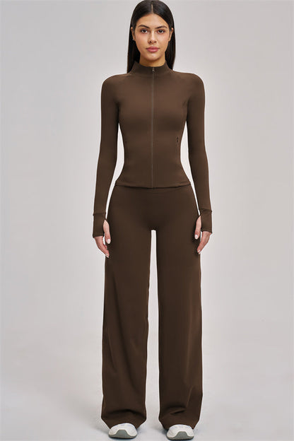 The Swoon Jacket Flared Leggings 2-Piece Set