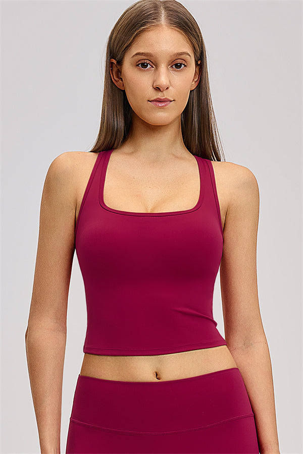 The Dynamic Crop Top Straight Leg Pants 2-Piece Set