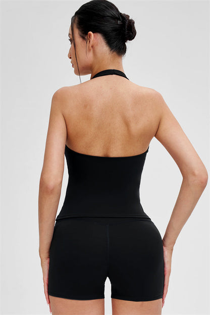 The Stride Crop Top Isabella Shorts 2-Piece Set