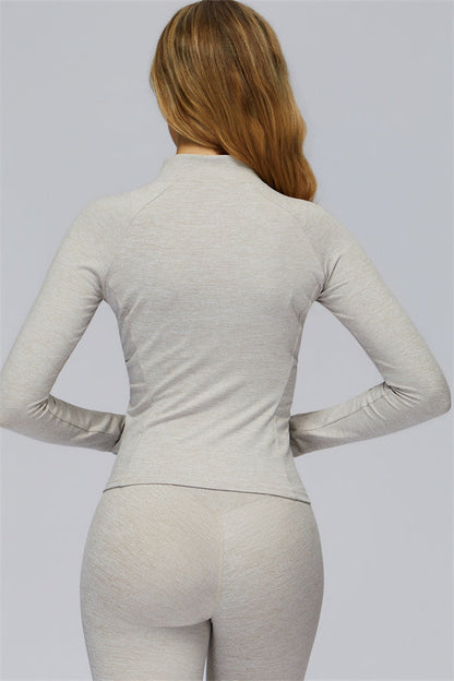 The Radiance Jacket Sports Bra Leggings 3-Piece Set