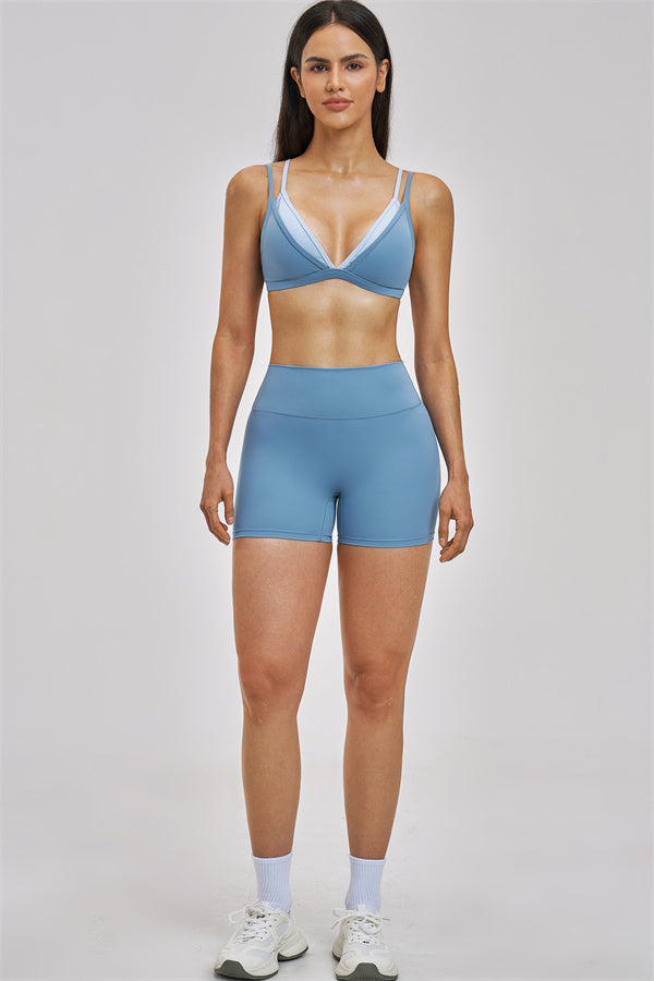 The Seraphine Layered V Sports Bra